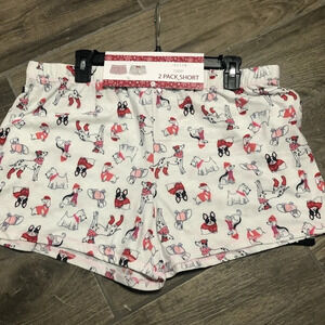NWT Ladies dachshund and other dogs sleep shorts
